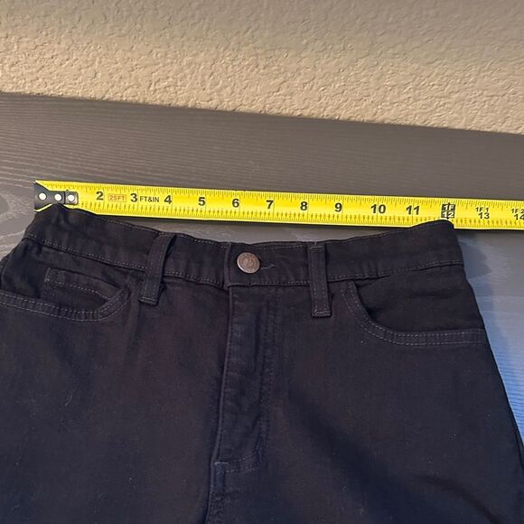 NYDJ Women's Black Straight Leg Jeans Tummy Tuck Jeans Size 0P - Picture 4 of 6